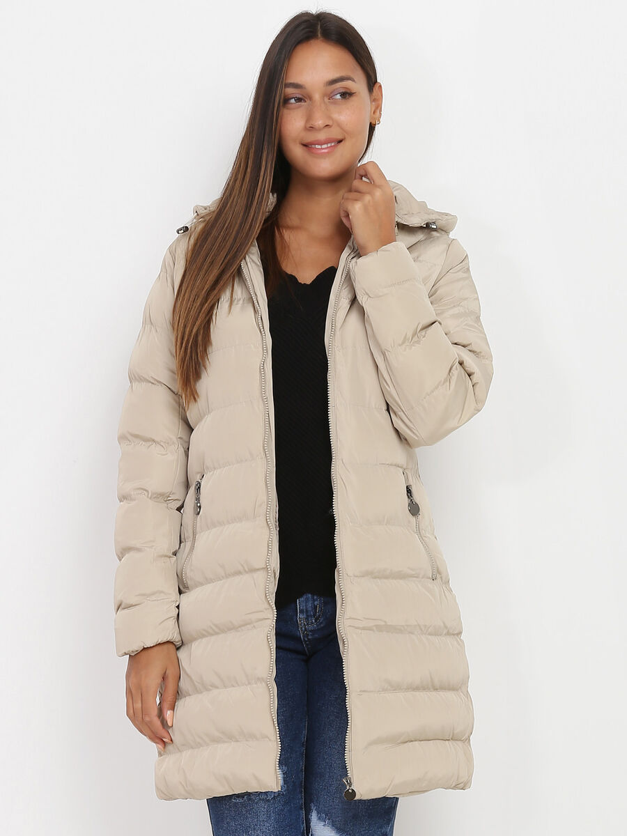 Sophie - Stijlvolle Winterjas met Capuchon
