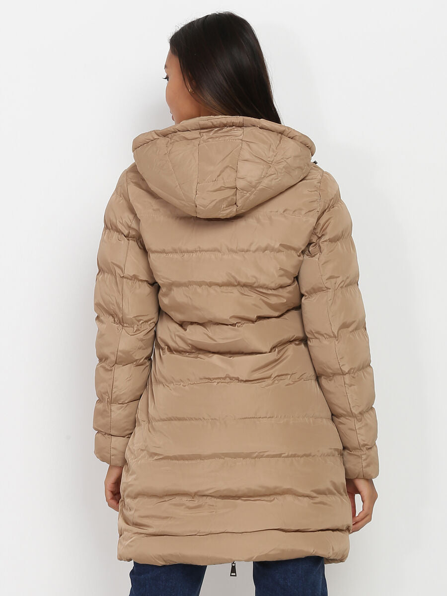 Sophie - Stijlvolle Winterjas met Capuchon