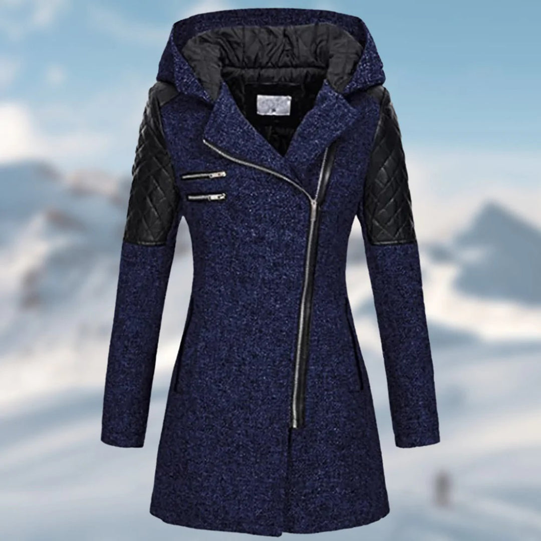 Sophie - Lange Winterjas Met Capuchon