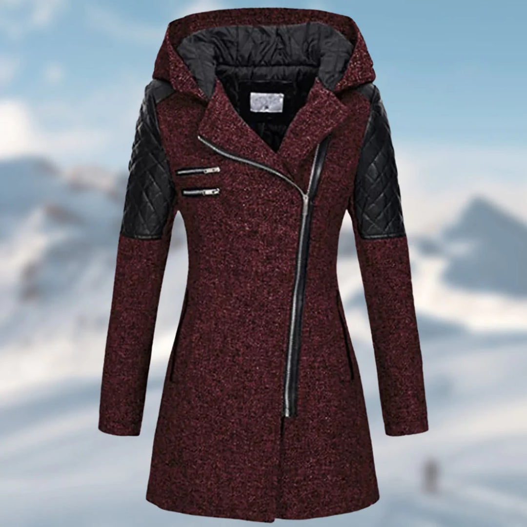 Sophie - Lange Winterjas Met Capuchon