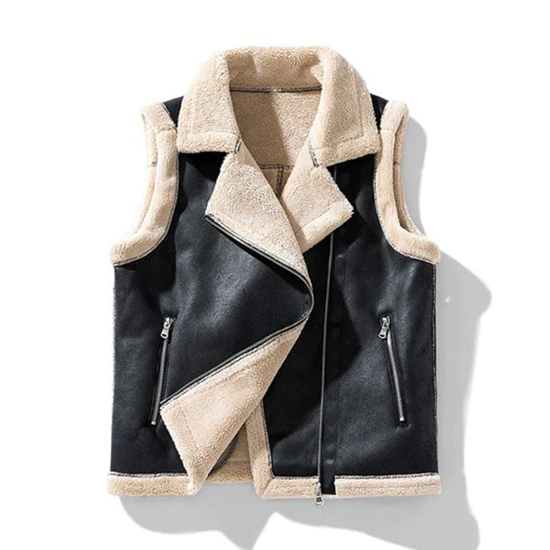 Sophie - Luxe Bont Gevoerde Bodywarmer