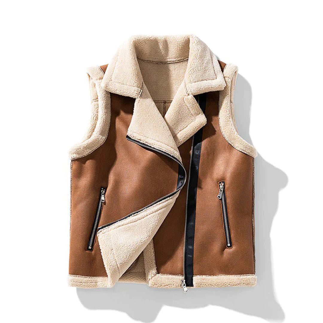 Sophie - Luxe Bont Gevoerde Bodywarmer