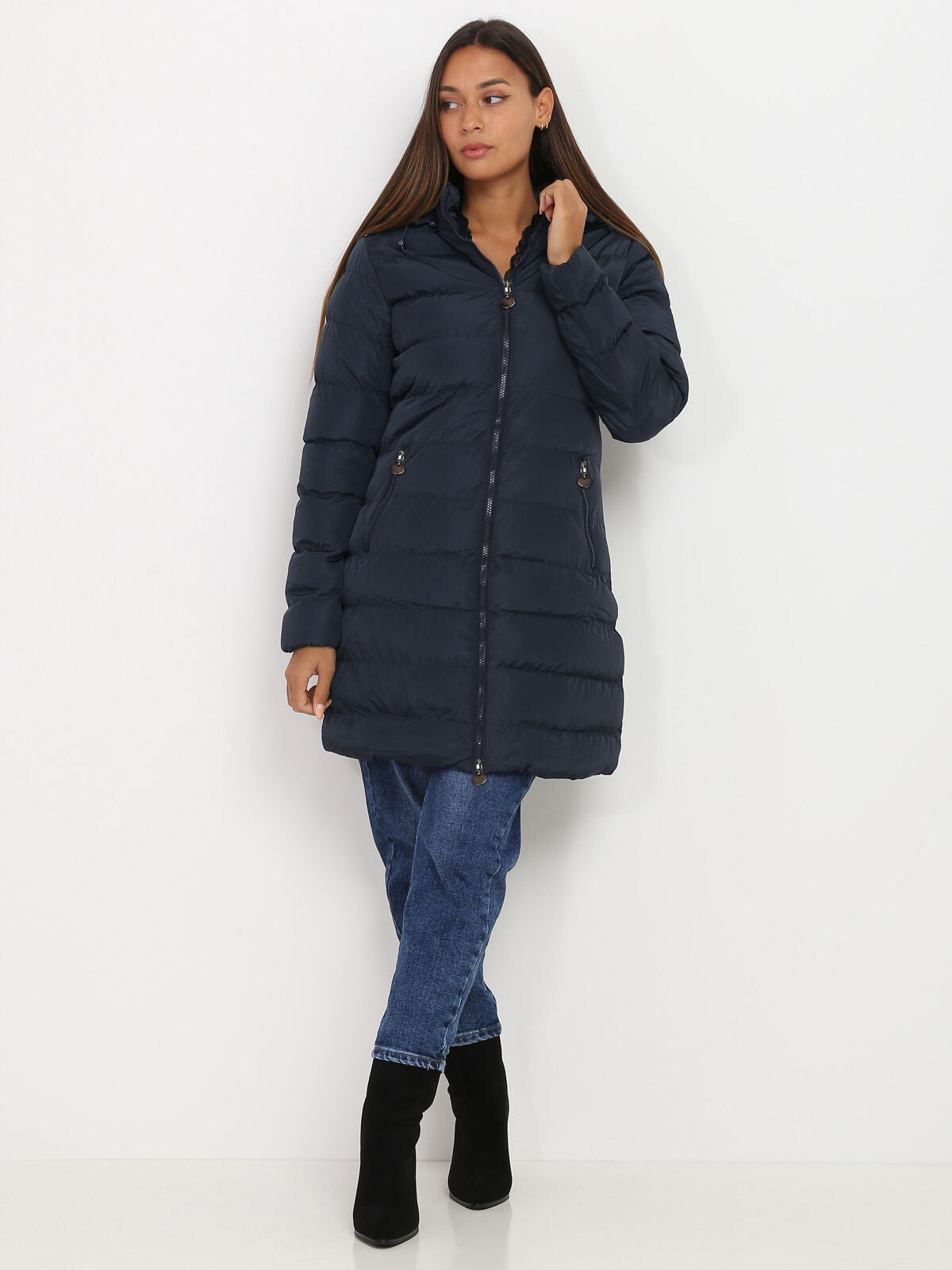 Sophie - Stijlvolle Winterjas met Capuchon