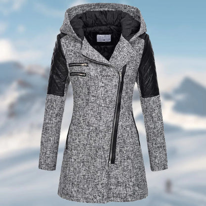 Sophie - Lange Winterjas Met Capuchon